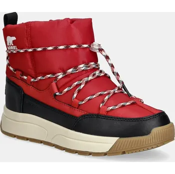 Dívčí sněhule Sněhule Sorel WHITNEY III SLIP-ON WP 2138501691 červená 33X, EUR 36