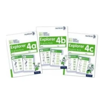 Cizojazyčná kniha Numicon: Number, Pattern and Calculating 4 Explorer Progress Books ABC (Mixed pack) (Ruth Atkinson,Jayne Campling,Romey Tacon,Tony Wing)(Brožovaná)