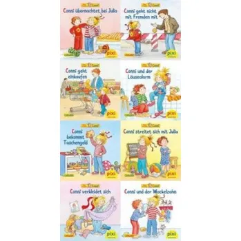 První čtění Pixi-8er-Set 260: Meine Freundin Conni (8x1 Exemplar) (Liane Schneider,Annette Steinhauer)(List)