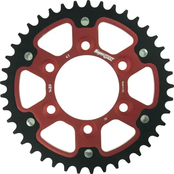 Řetězová sada pro motocykl Řetězová rozeta SUPERSPROX STEALTH RST-1489:41-RED červená 41 zubů, 525