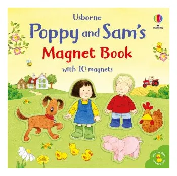 Poppy and Sam Magnet Book - Sam Taplin, Simon Taylor-Kielty (ilustrátor) Usborne