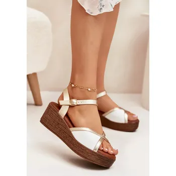 Dámské sandále Bota na klínech model 215031 Step in style 39