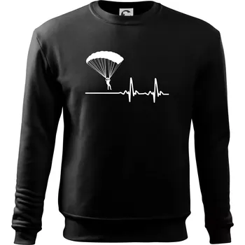 Paragliding EKG - Mikina Essential dětská - 146 cm/10 let ( Černá )