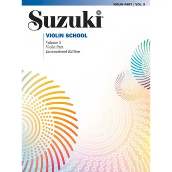 Suzuki Violin School, Vol 5: Violin Part (Shinichi Suzuki)(Brožovaná)