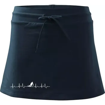 Dámské oblečení Lyžař EKG - Sportovní sukně - two in one - M ( Námořní modrá (velmi tmavá - téměř černá) )