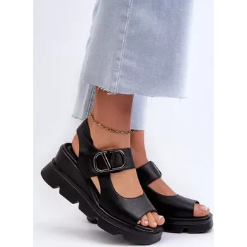 Dámské sandále Bota na klínech model 196660 Step in style 37