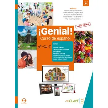 Španělský jazyk GENIAL A1 CURSO DE ESPAÑOL NUEVA EDICION (HERRERO FERNANDEZ,CRISTINA,MARTINEZ-DEL)(Kniha)