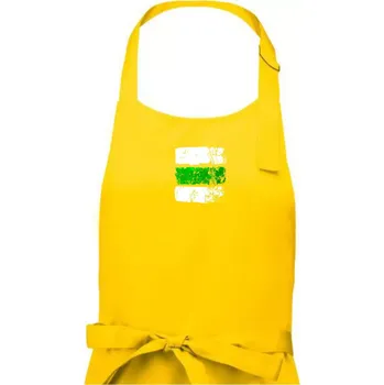 Kuchyňská zástěra Turistická značka - zelená - Pánská zástěra na vaření - Univerzální velikost ( Žlutá )