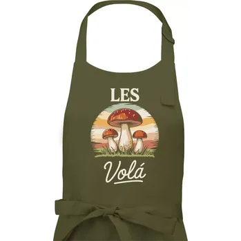 Kuchyňská zástěra Les volá - Dámská zástěra na vaření - Univerzální velikost ( Khaki )