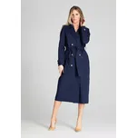 Dámský kabát M698 tmavě modrý - Figl M