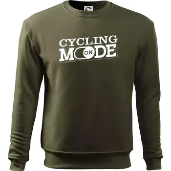 Chlapecké tričko Cycling mode - Mikina Essential dětská - 146 cm/10 let ( Military )