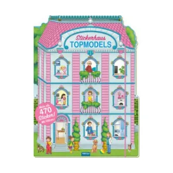 První čtění Trötsch Stickerbuch Mein glitzerndes Stickerhaus (Trötsch Verlag GmbH & Co.KG)(Brožovaná)