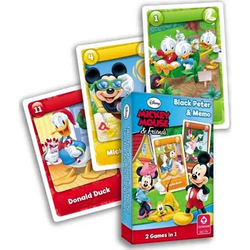 Pexeso Rappa Karty Černý Petr - Mickey Mouse