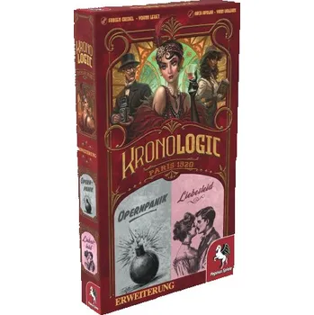 Desková hra Kronologic - Paris 1920 - Liebesleid & Opernpanik (Erweiterung) (Hra)