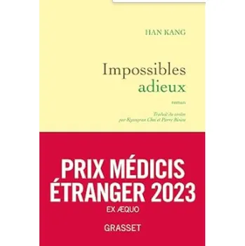 Cizojazyčná kniha Impossibles adieux (Han Kang)(Brožovaná)