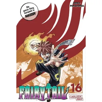 Fairy Tail Massiv 16 (Hiro Mashima,Gandalf Bartholomäus)(Brožovaná)