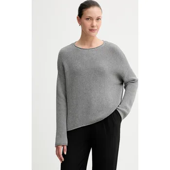 Dámský svetr Bavlněný svetr Marc O'Polo dámský, šedá barva, 508605960171 09X, vel. M