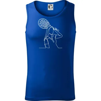 Tenistka jednim tahem - Tílko pánské Core - 2XL ( Královská modrá )