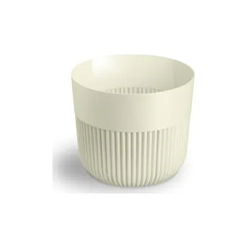 Květináč Plastový květináč Alia krémový 150 mm