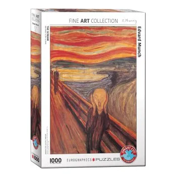 Puzzle Puzzle 1000 The Scream by Edvard Munch 6000-4489 (Hra)