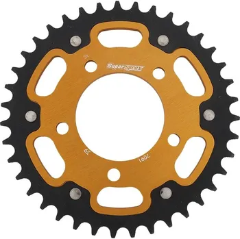 Řetězová sada pro motocykl Řetězová rozeta SUPERSPROX STEALTH RST-7091:39-GLD zlatá 39 zubů, 520