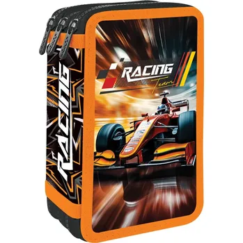 Penál Junior Školní třípatrový penál s výbavou formule Racing Team
