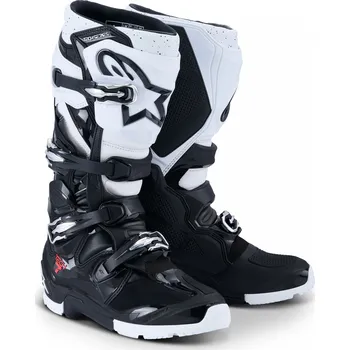 Moto obuv Motokrosové boty TECH 7 ENDURO, ALPINESTARS (černá/bílá) 2026