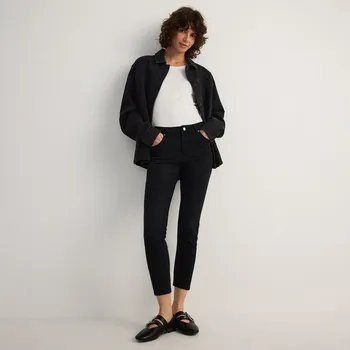 Dámské oblečení Reserved - Džíny slim fit ze středním sedem - černý - 089AO-99J - 089AO-99J-40-8