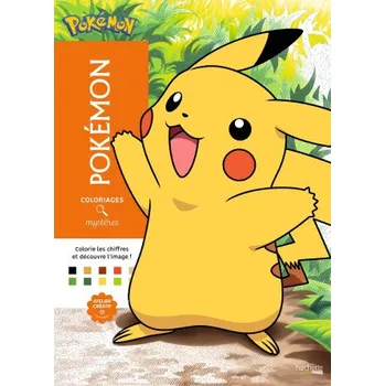 Sběratelská karetní hra Coloriages mystères - Pokémon (Brožovaná)