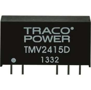 Měnič napětí DC-DC převodník 1W, výstup: ±15V dc ±30mA 3kV dc, Vin 21,6 → 26,4 V DC