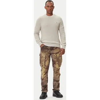 G-Star Raw Kalhoty z materiálu Rovic Zip 3D D02190-E081 Khaki Tapered Fit 33_34