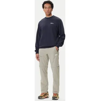 Pánská mikina Jack Wolfskin Mikina Essential A63843 Tmavomodrá Regular Fit L