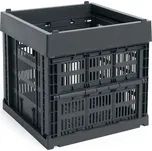 HAY DESIGN Úložný box Colour Crate Cube "Charcoal" HAY