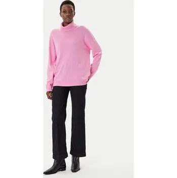 Dámský svetr Liu Jo Sport Rolák TF5179 MS026 Růžová Regular Fit XL