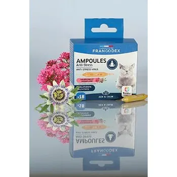 Pro kočku Francodex Anti-stress ampulky kočka, kotě 18x1ml