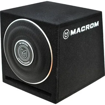 Reproduktor do auta MACROM M-SW250A aktivni subwoofer 223398