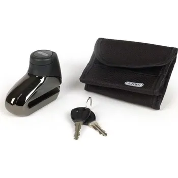 Zabezpečení motocyklu Zámek do kotouče Abus malý žlutý