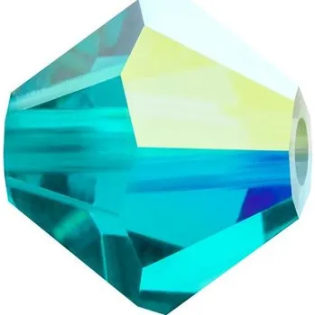 Dětské navlékací korálky Preciosa Bicone MC beads č. 341 (6mm)