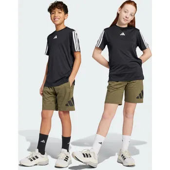 ADIDAS Dětské kraťasy Essentials 10 LET BÉŽOVÁ|ČERNÁ