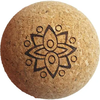 Masáž SAMARALI Masážní míč Korek BÉŽOVÁ