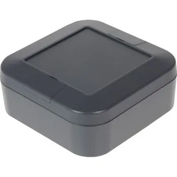 Rozvaděč Skříň, řada: WP IP67 barva Šedá ABS 100 x 100 x 40mm Silikon