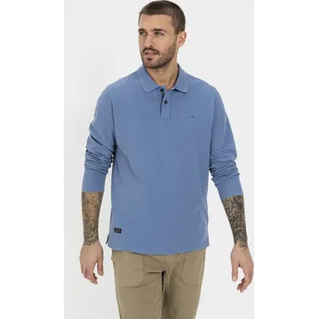 Pánská košile POLOKOŠILE CAMEL ACTIVE POLO 1/1 ARM ELEMENTAL BLUE