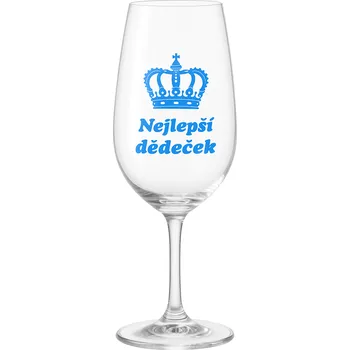 Sklenice Sklenička OIV s potiskem nejlepší dědeček 210 ml