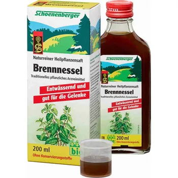 Přírodní produkt Schoenenberger BIO Kopřiva - Čerstvá rostlinná šťáva 200 ml