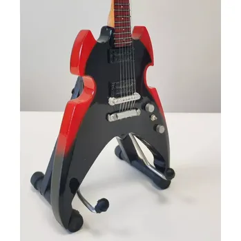 Elektrická kytara Miniatura kytary Music Legends PPT-MK086 Paul Stanley Kiss Silvertone Apocalypse Special