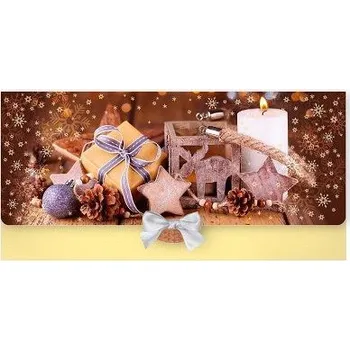 ARGUS Obálka na peníze vánoční luxusní 81-6041