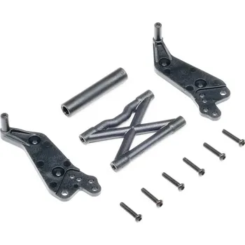 RC náhradní díl Losi sada wheelie černá: Mini LMT