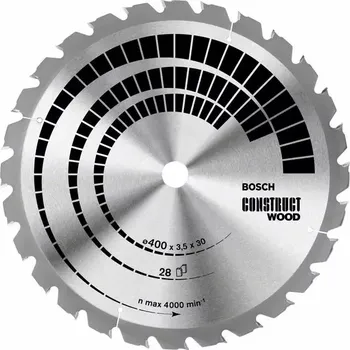 Pilový kotouč Bosch Construct Wood 2 608 640 693 400 x 30 x 3,5 mm 28 zubů