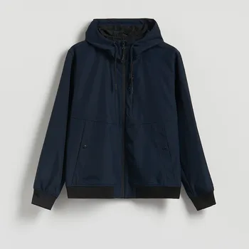 Dámský kabát Reserved - Bunda na způsob šusťákovky - tmavomodrá - 360CV-59X - 360CV-59X-XXL