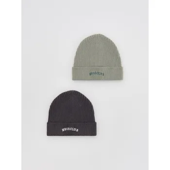 Reserved - Žebrovaná čepice 2 balení - vícebarevná - 606GT-MLC - 606GT-MLC-R36